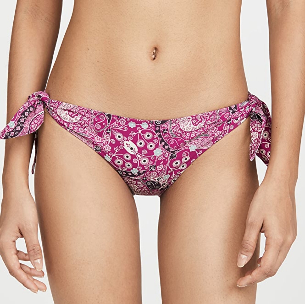 Isabel Marant Sukie Bikini Bottom in Fuchsia